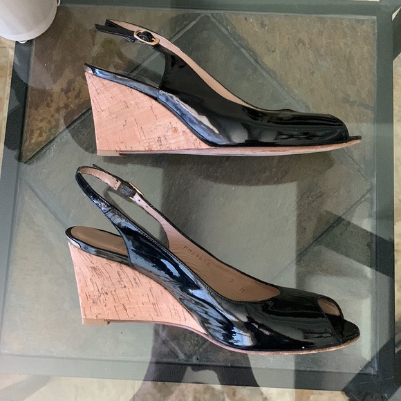 STUART WEITZMAN Slingback Wedge - Picture 4 of 12